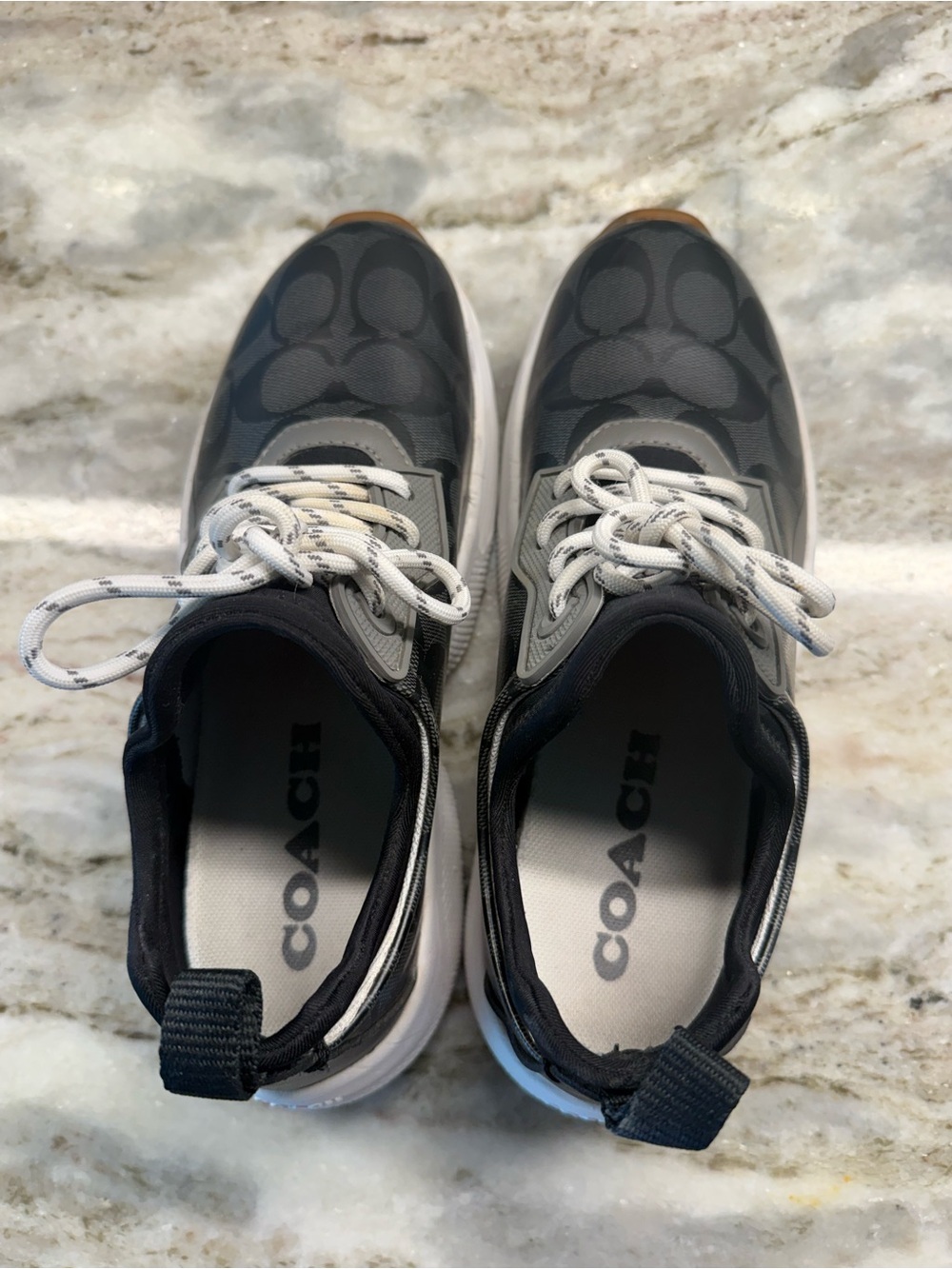 Coach Logo Women's
Sneakers_Signature Tech
Runner_Grey Black_Running
Shoes~7.5 - Picture 8 of 15